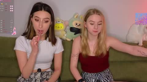 MilaBlack and  StacyBlonde Today unboxing Lovens OMG online show from April 2026 06:35:02 PM