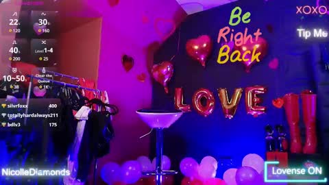 Miss Nicole online show from February 2025 09:43:01 PM