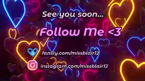 Snapshot of missblair12 chatting on July 2026 04:19:01 AM MissBlair online show from July 2026 04:19:01 AM