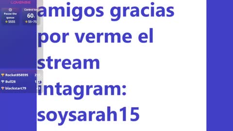 Snapshot of misspink152015 chatting on March 2025 07:27:02 AM sarah online show from March 2025 07:27:02 AM