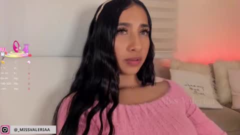 Snapshot of missvaleriaa chatting on February 2025 05:34:02 AM Valeria Davila online show from February 2025 05:34:02 AM