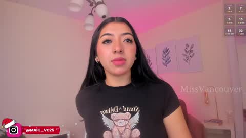 Snapshot of missvancouver_ chatting on December 2024 11:47:01 PM Mafe Jimenez online show from December 2024 11:47:01 PM