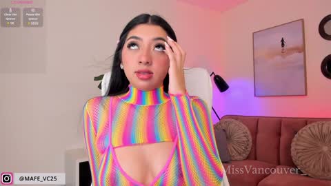 Snapshot of missvancouver_ chatting on January 2025 11:43:02 PM Mafe Jimenez online show from January 2025 11:43:02 PM