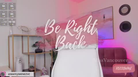 Snapshot of missvancouver_ chatting on February 2025 03:34:02 AM Mafe Jimenez online show from February 2025 03:34:02 AM