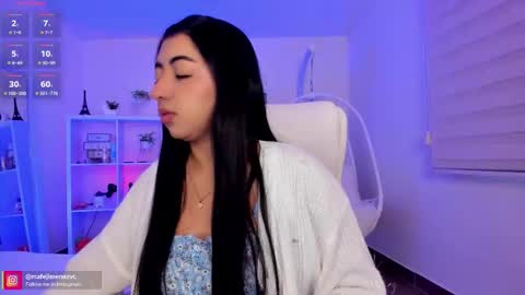 Snapshot of missvancouver_ chatting on October 2025 01:34:01 PM Mafe Jimenez online show from October 2025 01:34:01 PM