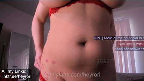 R o r i  SnapChat heyroriv2 wednesday - sunday Noon oclock mountain - 5pm mountain online show from February 2025 07:27:02 PM