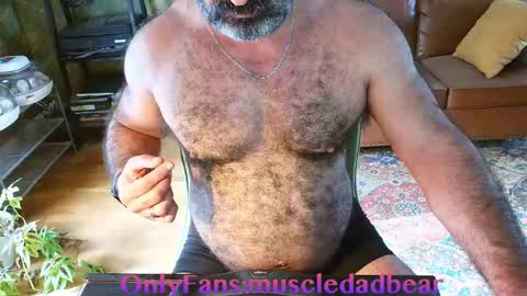 Snapshot of muscledadbear chatting on March 2026 01:16:02 PM Jordan El Din online show from March 2026 01:16:02 PM