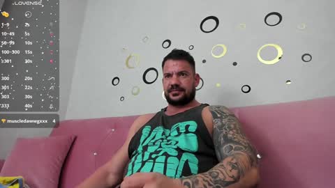 MuscleMonster31 online show from January 2025 09:19:01 PM