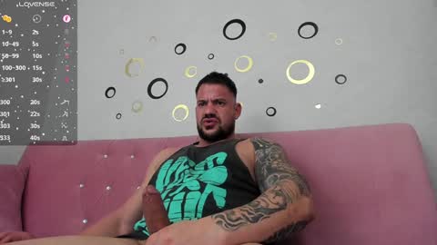 MuscleMonster31 online show from January 2025 09:37:01 PM