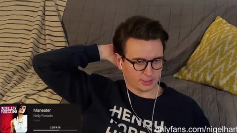 Snapshot of nigelhart chatting on January 2025 12:34:02 AM Nigel Hart online show from January 2025 12:34:02 AM