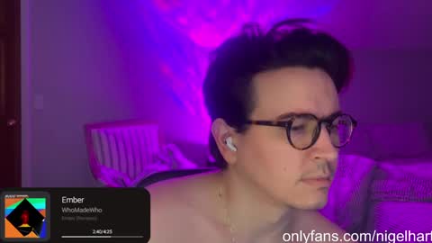 Snapshot of nigelhart chatting on January 2025 11:58:01 PM Nigel Hart online show from January 2025 11:58:01 PM