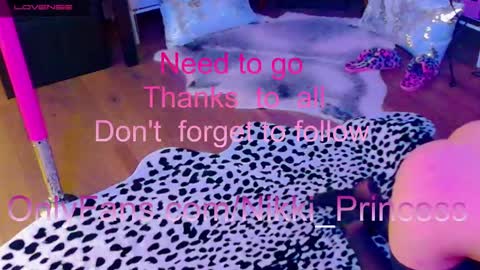 Snapshot of nikkiprincess chatting on January 2025 08:04:01 AM Schedule IN BIO online show from January 2025 08:04:01 AM