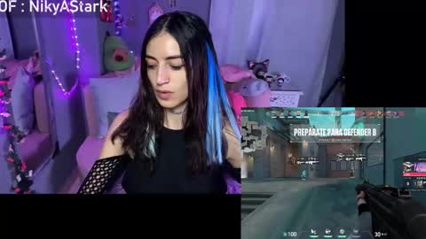 Snapshot of nikyastark chatting on February 2026 08:13:01 AM Niky A Stark online show from February 2026 08:13:01 AM