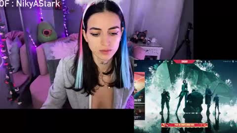 Snapshot of nikyastark chatting on February 2026 09:49:02 AM Niky A Stark online show from February 2026 09:49:02 AM