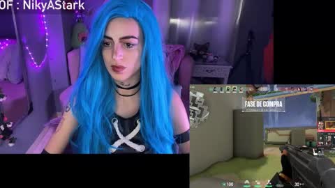 Snapshot of nikyastark chatting on February 2026 09:27:02 PM Niky A Stark online show from February 2026 09:27:02 PM