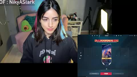 Snapshot of nikyastark chatting on February 2026 06:01:01 AM Niky A Stark online show from February 2026 06:01:01 AM