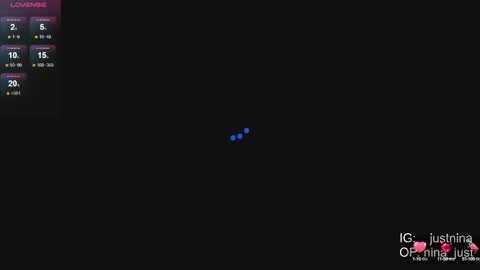 Nina.  online show from February 2025 10:21:02 PM