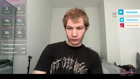 Oliver Beck online show from June 2026 07:42:01 PM