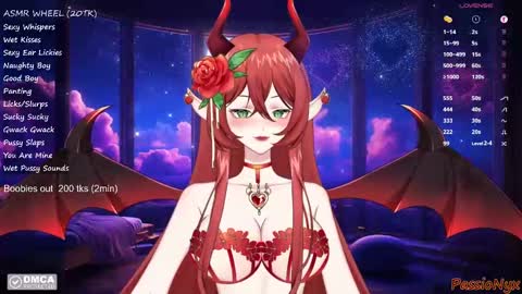 Succubus Nyx online show from January 2025 01:21:01 AM