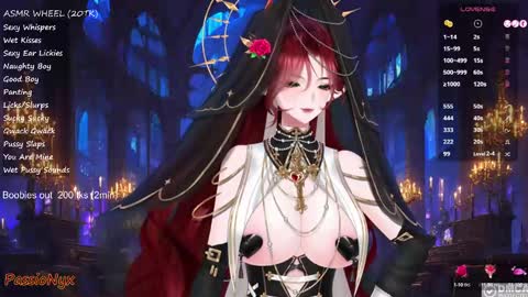 Succubus Nyx online show from February 2025 03:23:01 AM