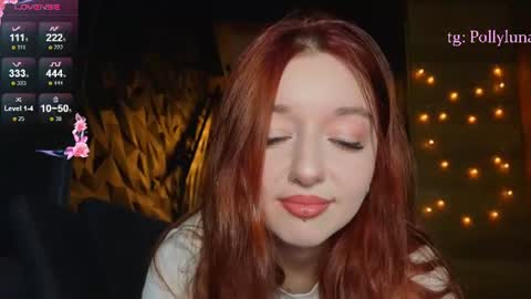 Snapshot of polly_luna chatting on June 2026 12:41:02 PM Polly online show from June 2026 12:41:02 PM