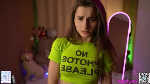 Snapshot of popityan chatting on February 2026 07:46:02 AM Louise see you on December 1 at 2200 UTC3 online show from February 2026 07:46:02 AM