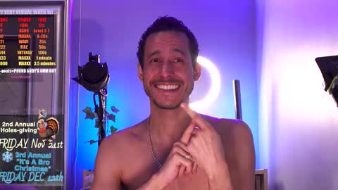 Snapshot of prosbate chatting on November 2025 02:11:01 AM Andy Conda ITS A BRO CHRISTMAS PARTY FRIDAY DECEMBER 13TH 9pm est - LATE Mark Your Calendar online show from November 2025 02:11:01 AM