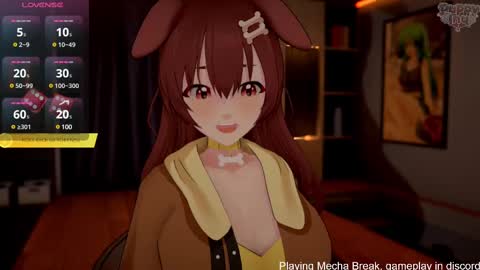 Snapshot of puppyinu chatting on March 2025 03:56:01 AM Inuyama Wanko online show from March 2025 03:56:01 AM