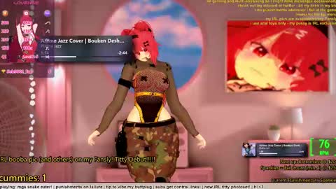 Snapshot of puppyinu chatting on November 2025 03:56:02 PM Inuyama Wanko online show from November 2025 03:56:02 PM