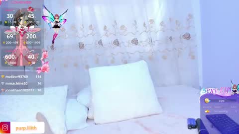 Purple Lilith online show from February 2025 07:36:01 PM