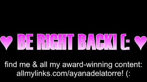 Ayana Delatorre online show from June 2026 12:32:02 AM