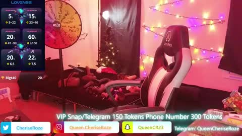 Queen Cherise Roze online show from December 2024 01:29:01 AM