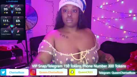 Queen Cherise Roze online show from December 2024 02:54:02 AM