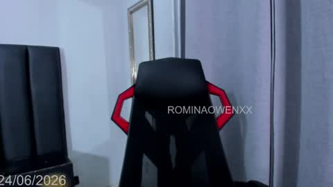 Snapshot of rominaowenxx chatting on June 2026 07:40:01 AM ROMINA OWEN online show from June 2026 07:40:01 AM