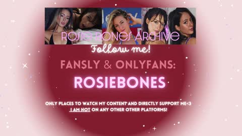 Rosie Bones online show from November 2025 10:32:02 PM