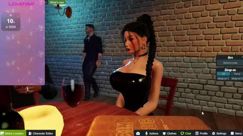 Roxana online show from January 2025 09:55:02 PM