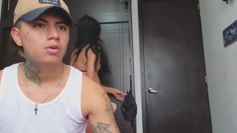 Sahara y Thiago online show from February 2025 12:54:01 PM