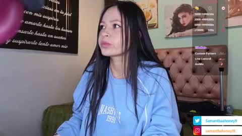 Snapshot of samanthaahoney_ chatting on February 2025 11:04:02 PM samantha online show from February 2025 11:04:02 PM