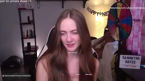 The Real Samantha Hayes haha  online show from January 2025 10:01:01 PM