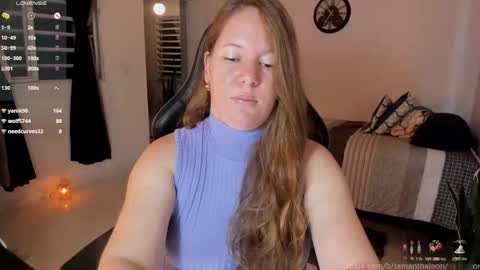 Snapshot of samanthaleon chatting on March 2026 03:30:02 AM Samantha samy online show from March 2026 03:30:02 AM