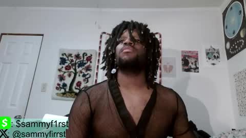 Snapshot of sammyf1rst chatting on March 2026 12:22:02 AM Sammy First online show from March 2026 12:22:02 AM