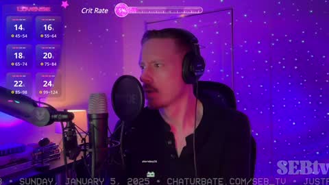Sebastian online show from January 2025 01:42:02 AM