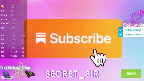 Dean Carter online show from September 2025 10:33:01 PM