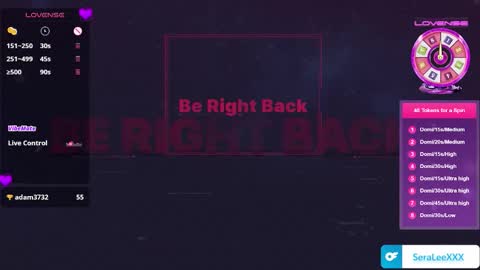 SeraLeeXXX online show from November 2025 06:18:02 PM