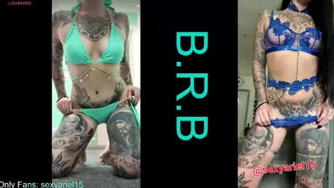 Snapshot of sexyariel15 chatting on December 2025 03:52:02 PM SexyAriel15 online show from December 2025 03:52:02 PM