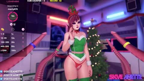 SkyeAnette online show from December 2024 02:20:02 AM