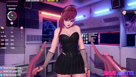 SkyeAnette online show from January 2025 02:09:02 AM