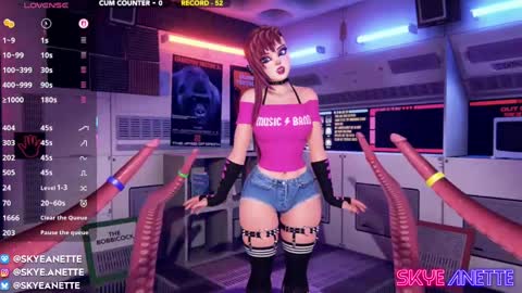 SkyeAnette online show from March 2025 02:07:02 AM