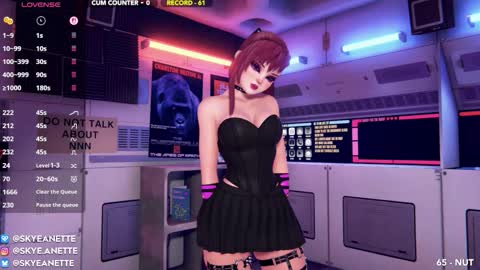 SkyeAnette online show from November 2025 02:09:01 AM