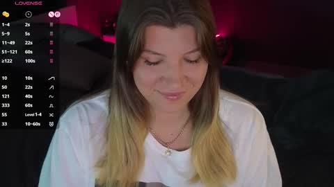 Snapshot of sofia__fairy chatting on September 2025 08:27:01 AM Sofia Lush is active PVT is open Welcome to the world of pleasure online show from September 2025 08:27:01 AM